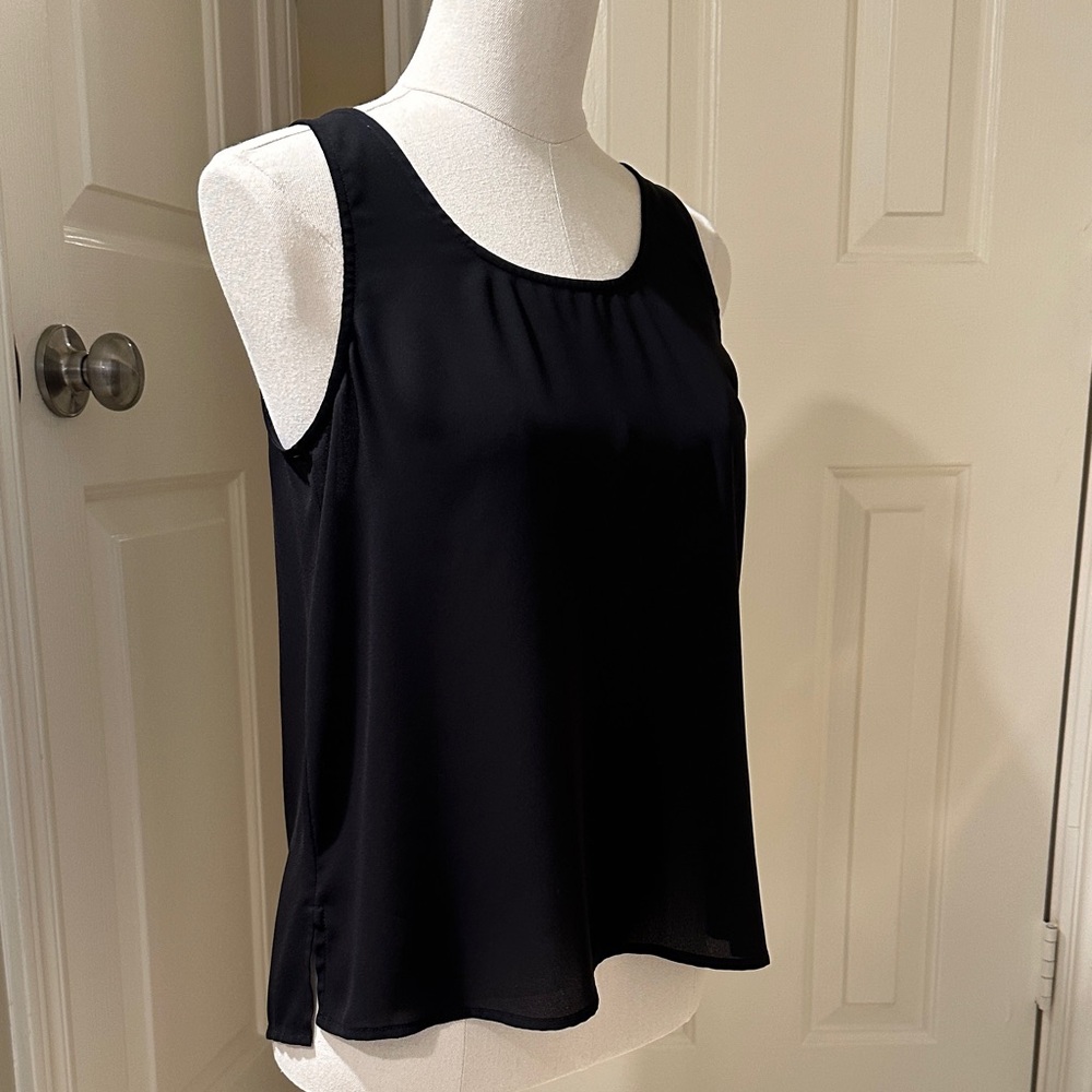 Express Black Sleeveless Top